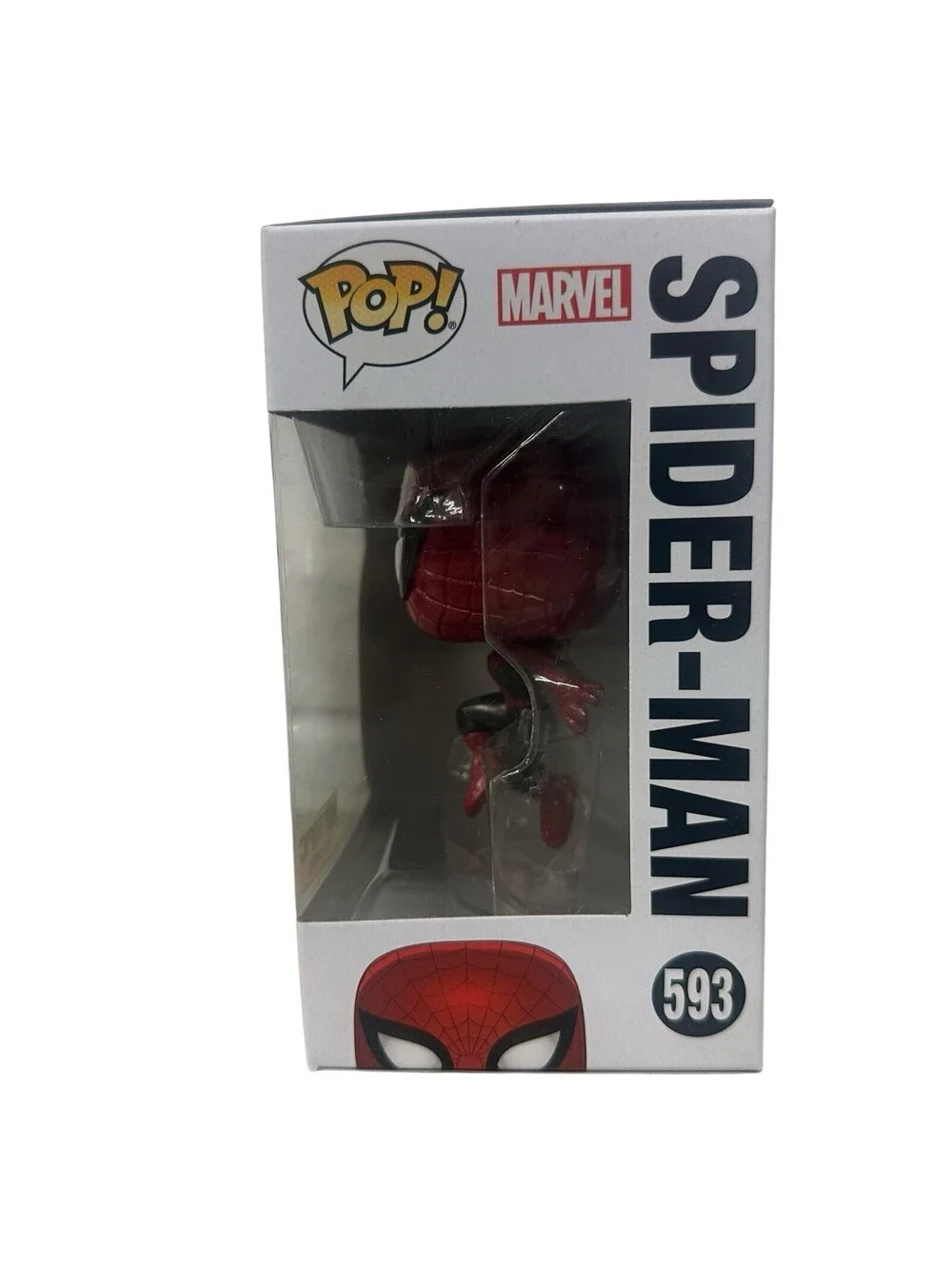 Funko POP! Marvel 80 Years Spider-Man Metallic #593 Hot Topic Exclusive
